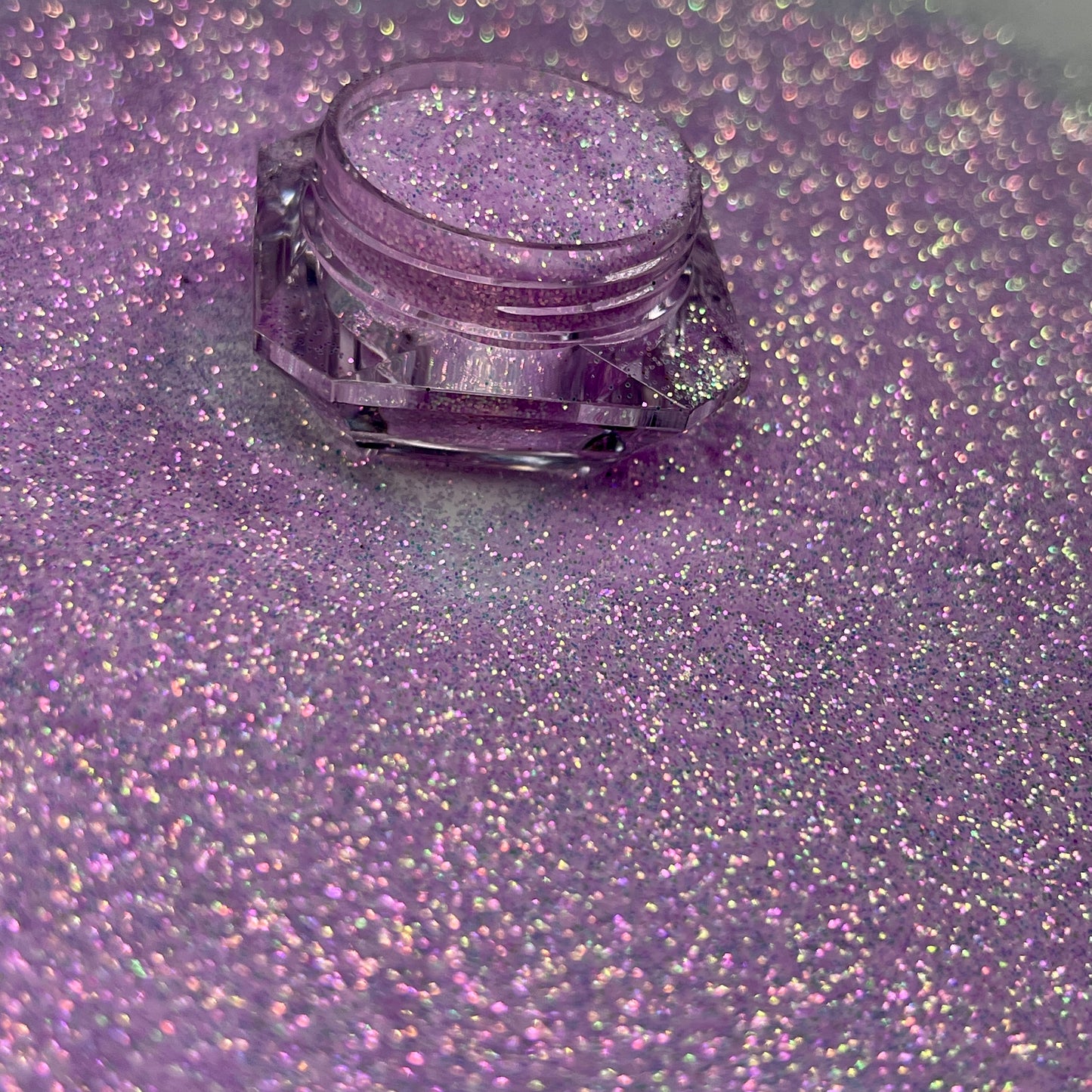 Lovely/Pastel Purple Iridescent Glitter image 1