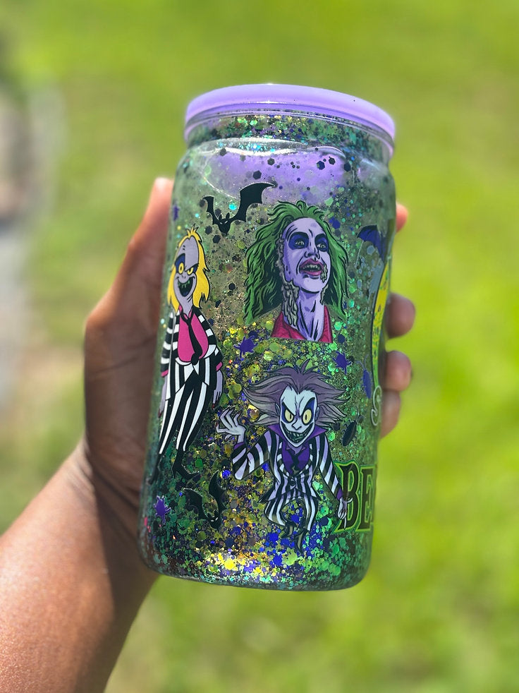 Beetlejuice Plastic Snowglobe