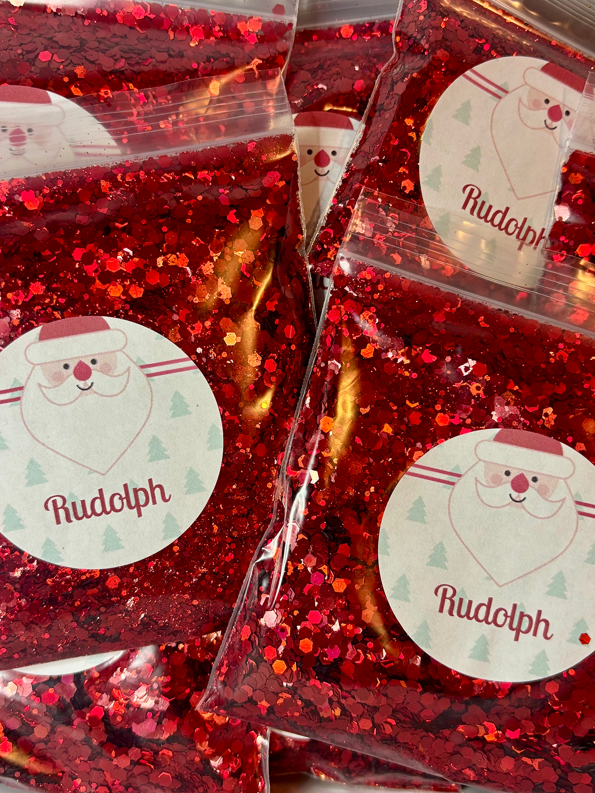Rudolph/Chunky Red Holographic