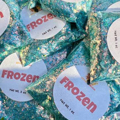 Frozen/Blue Chunky  Iridescent Glitter image 0