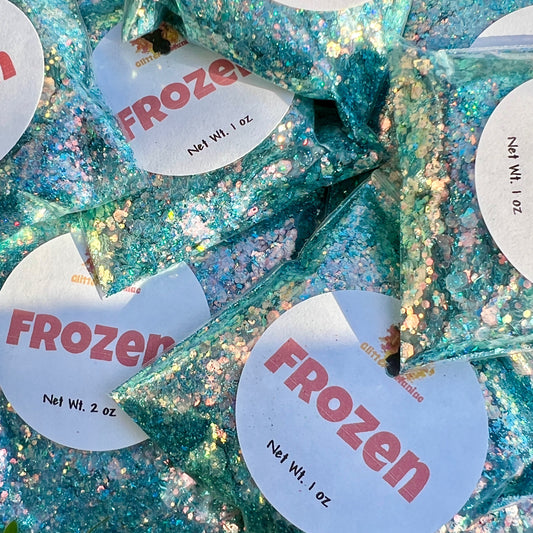 Frozen/Blue Chunky  Iridescent Glitter image 0