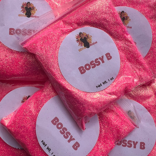 Bossy B/Pink Fine Iridescent Glitter image 0