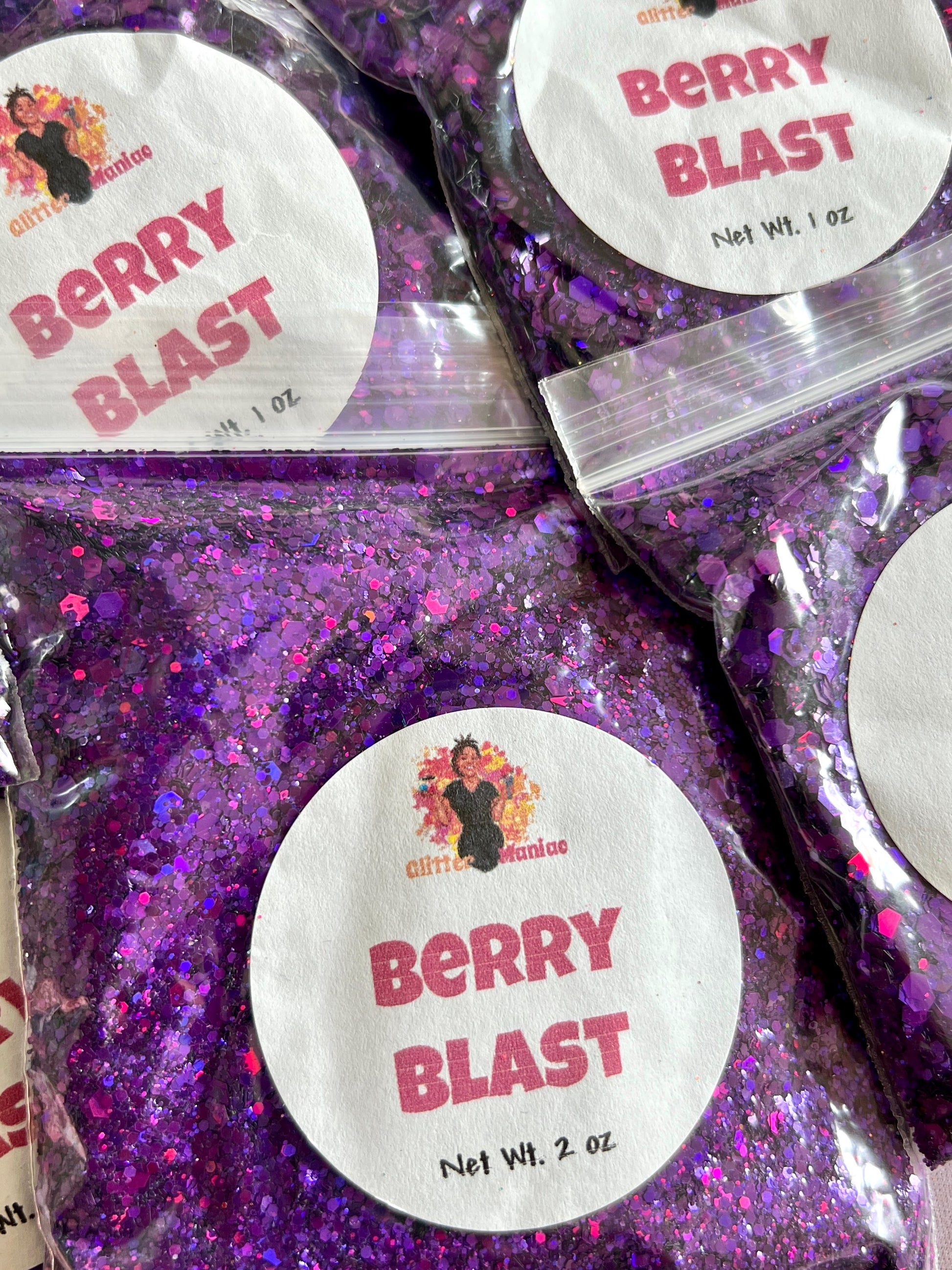 Berry Blast/Purple Chunky Chameleon Glitter image 0
