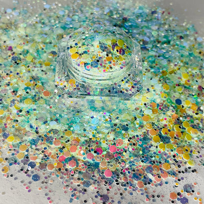 Fairy Godmother/Chunky Iridescent Glow In the Dark Glitter image 4