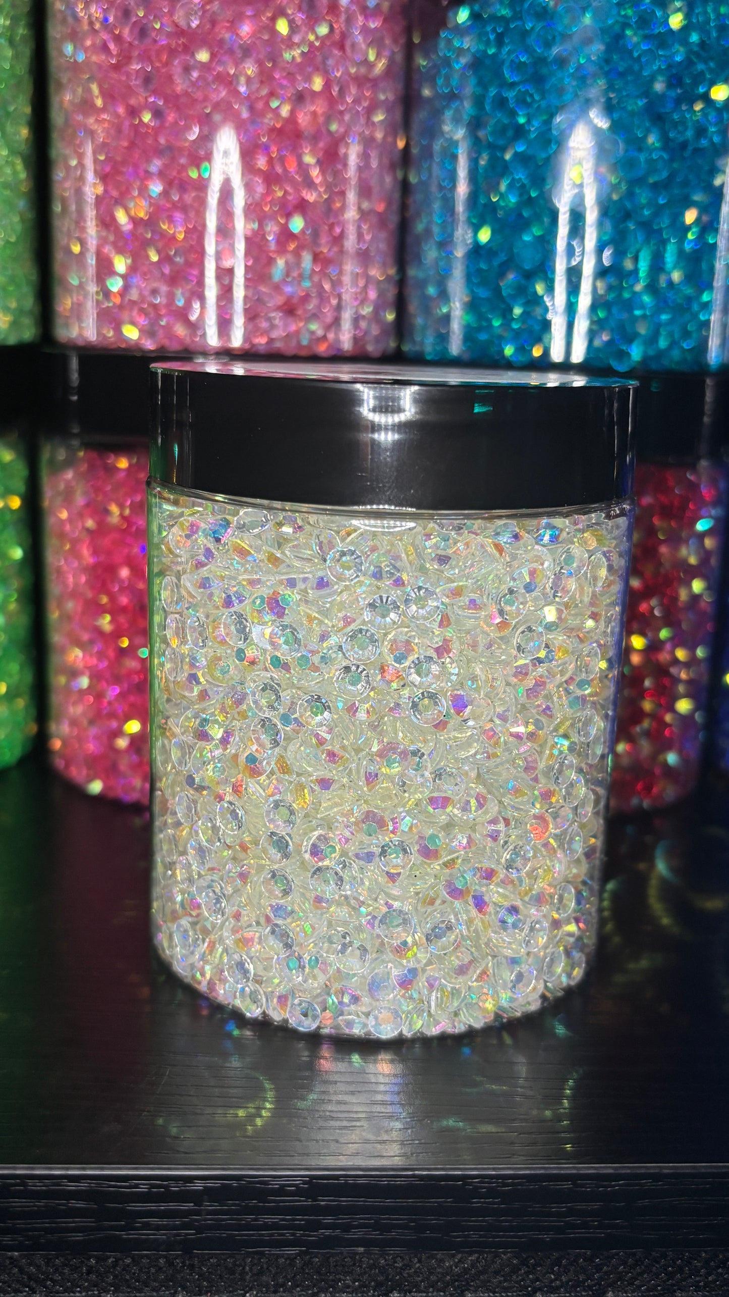 5 mm Transparent Rhinestones/Flat Back image 2