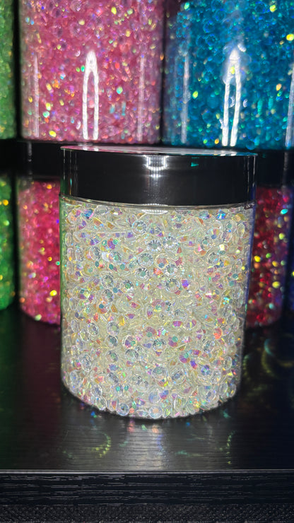 5 mm Transparent Rhinestones/Flat Back image 2