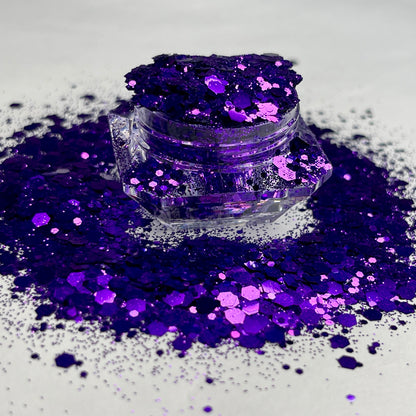 Purple Reign/Purple Chunky Metallic Glitter image 1