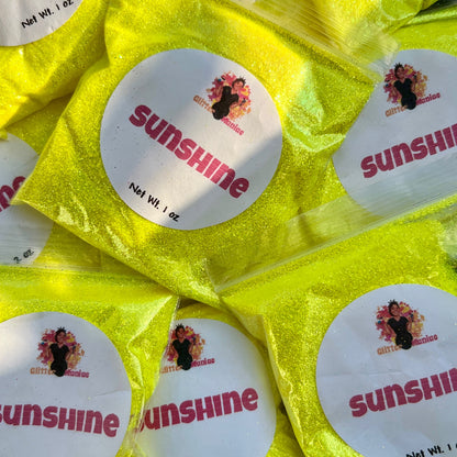 Sunshine/Yellow Fine Iridescent Glitter image 0