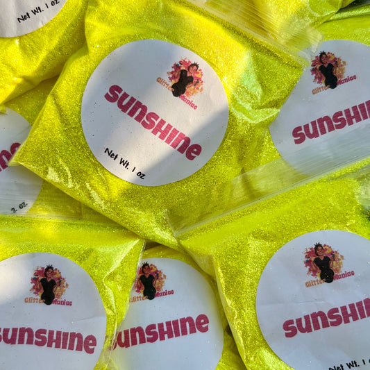 Sunshine/Yellow Fine Iridescent Glitter image 0