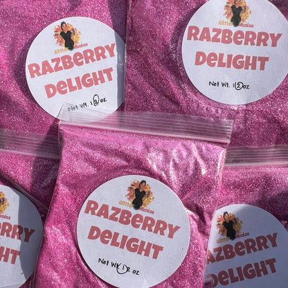 Razberry Delight/Purple Fine Polyester Glitter image 0