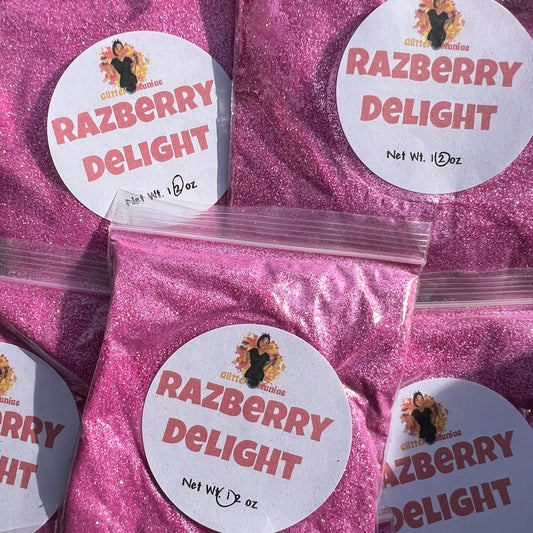 Razberry Delight/Purple Fine Polyester Glitter image 0