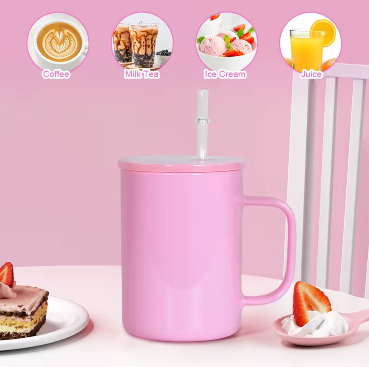 Macaron 17 Oz Mugs Bundle image 3