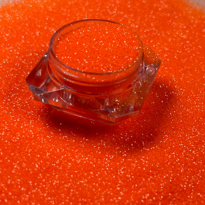 Gold Fish/Neon Orange Fine Polyester Glitter image 1