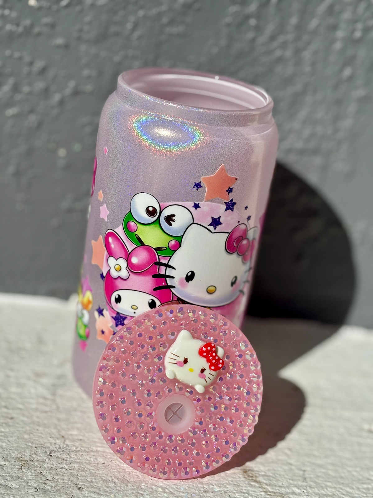 Hello Kitty and friends/glass shimmer  image 0