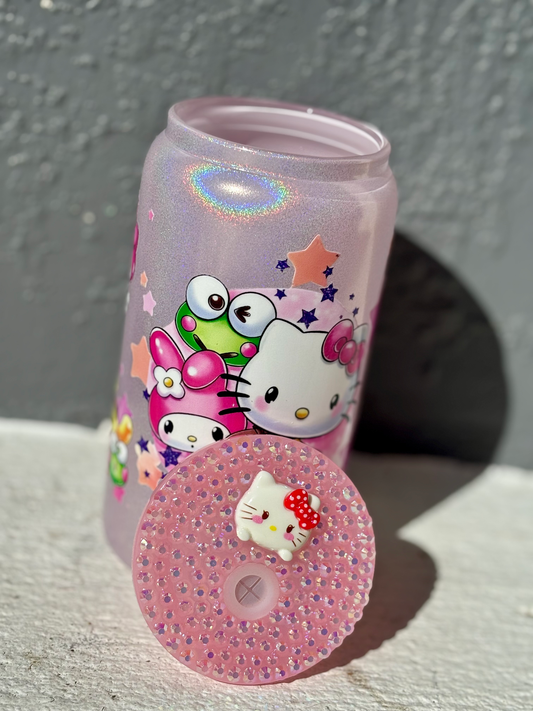 Hello Kitty and friends/glass shimmer  image 0