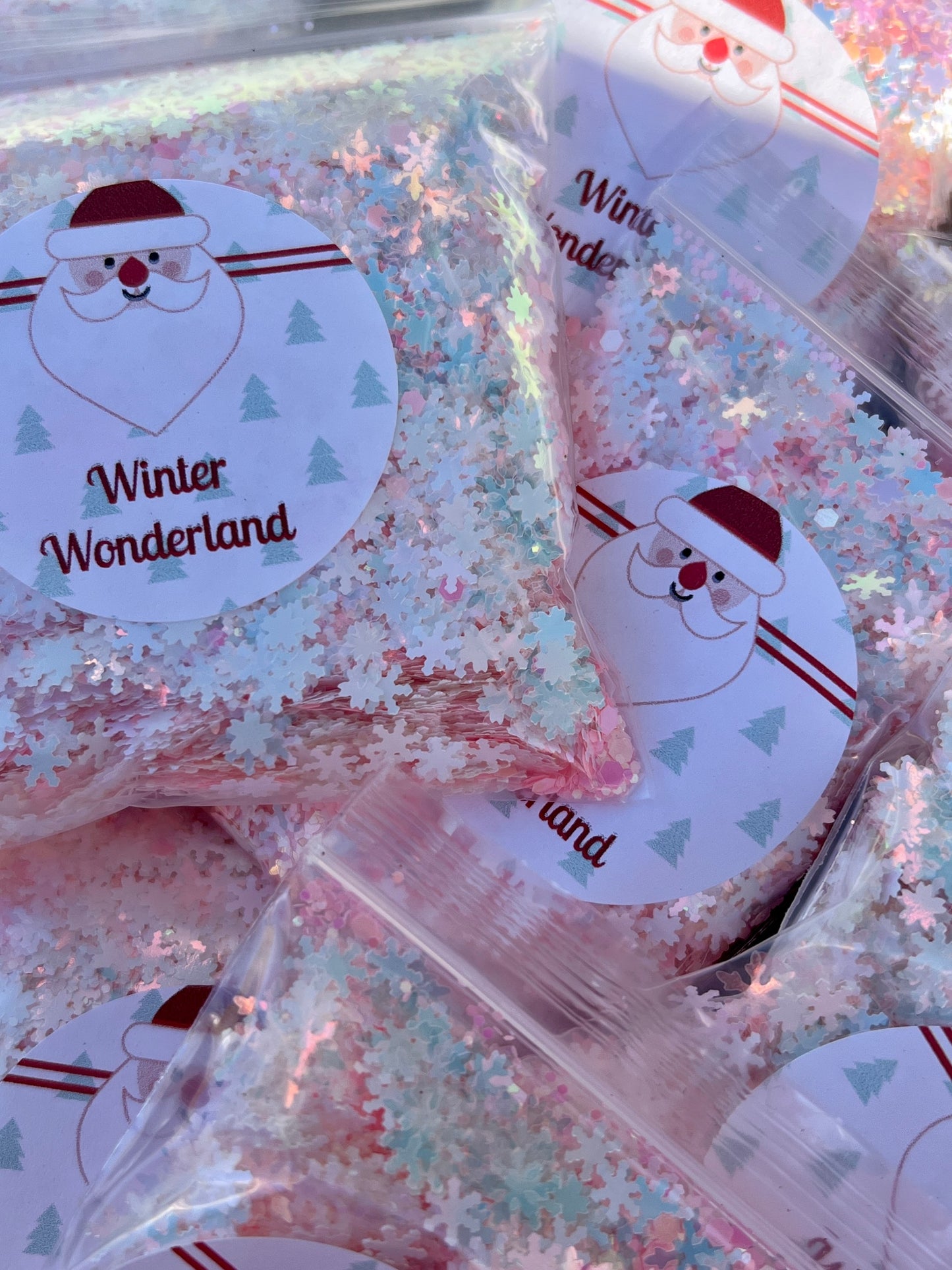 Winter Wonderland/Snowflake Shape Chunky Chameleon Glitter image 0
