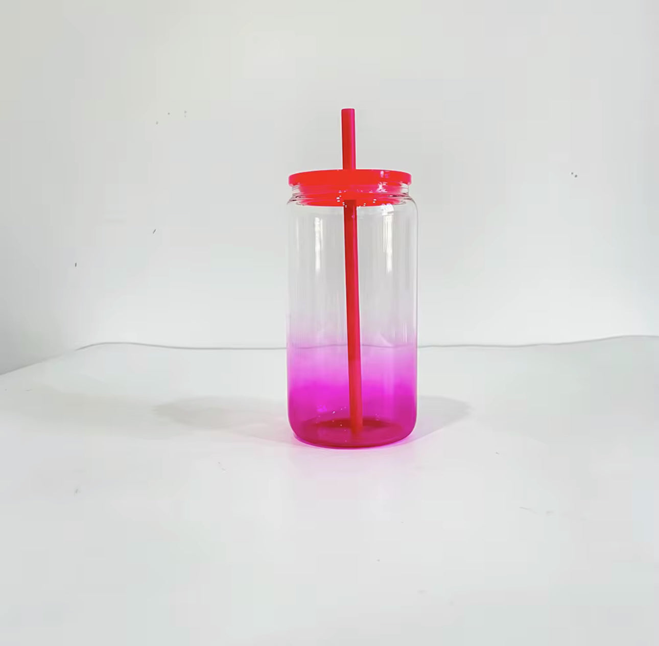 16 Oz Plastic Ombré Can image 3
