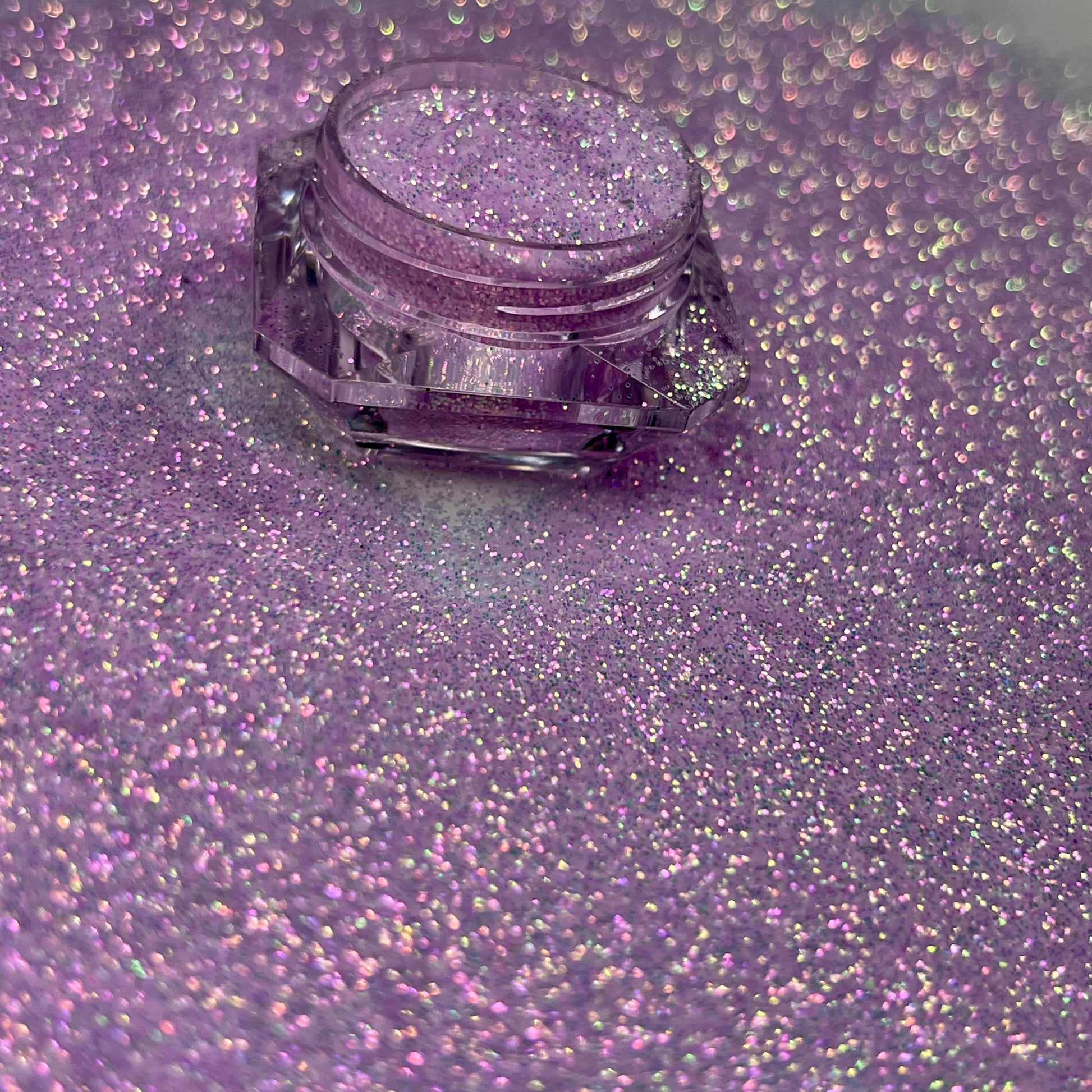 Lovely/Pastel Purple Iridescent Glitter image 1