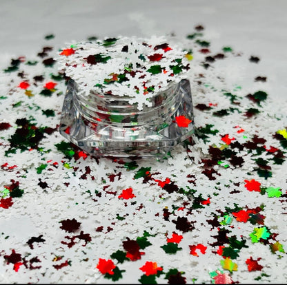 Frosty Snowflakes/Shape Glitter image 1