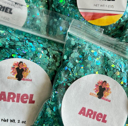 Ariel/Chunky holographic glitter image 0