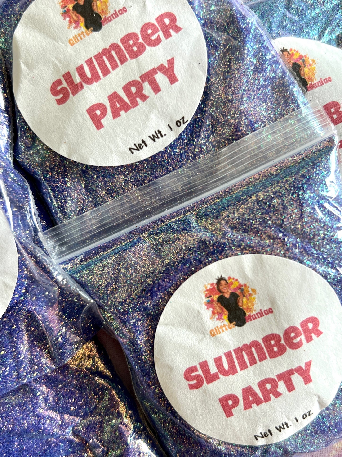 Slumber Party/Purple Fine Iridescent Glitter image 0