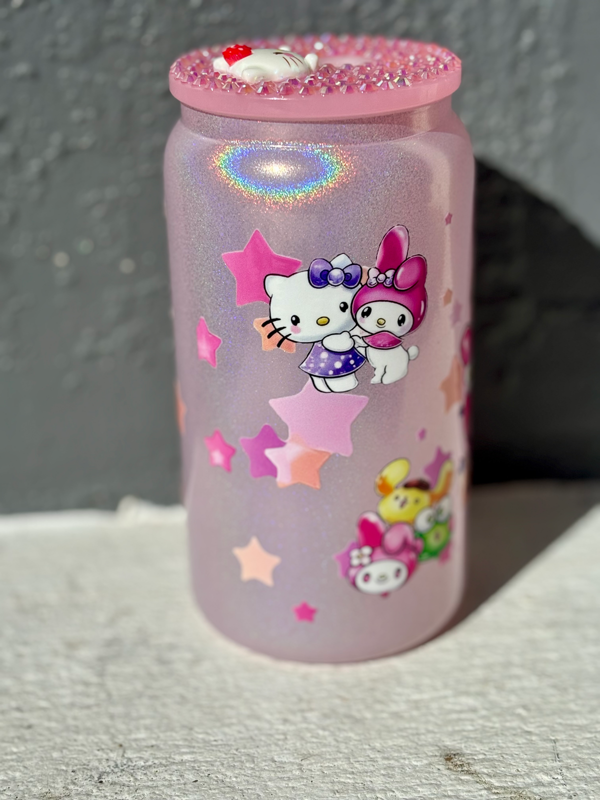 Hello Kitty and friends/glass shimmer  image 2