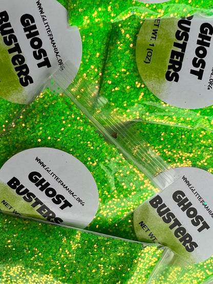 Ghost Busters/Neon Green Chunky Glow Glitter image 0