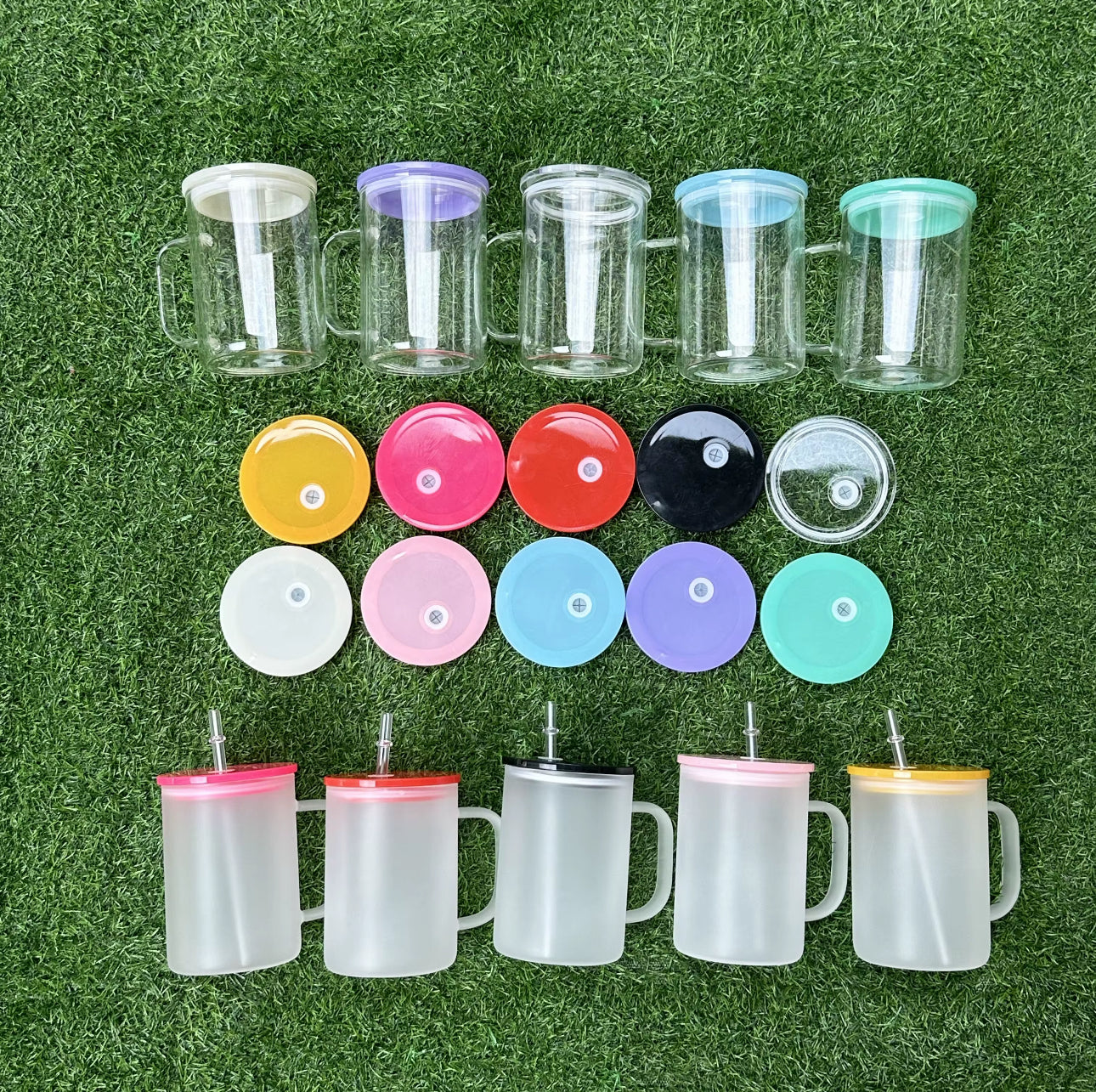 17-20 Oz Acrylic Replacement Lids for Mugs image 1