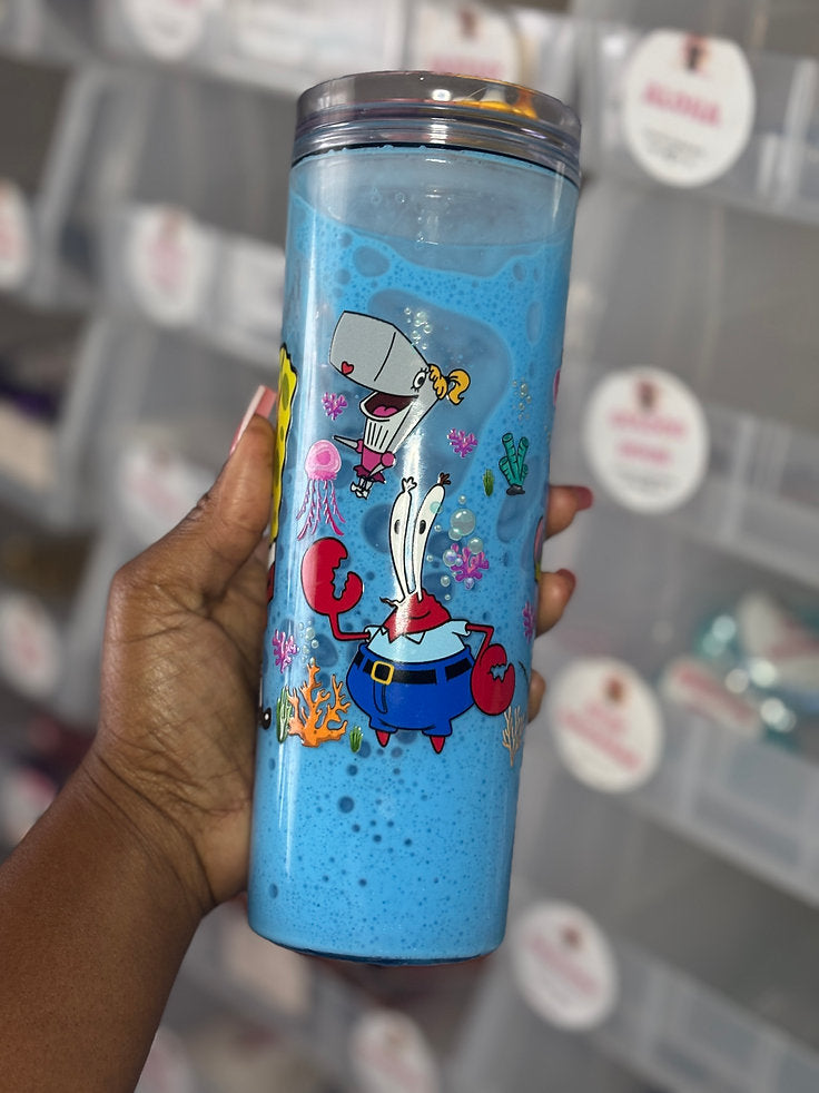 Blue Sponge (20 Oz Acrylic)