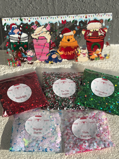 Christmas Glitter and Wraps Bundle