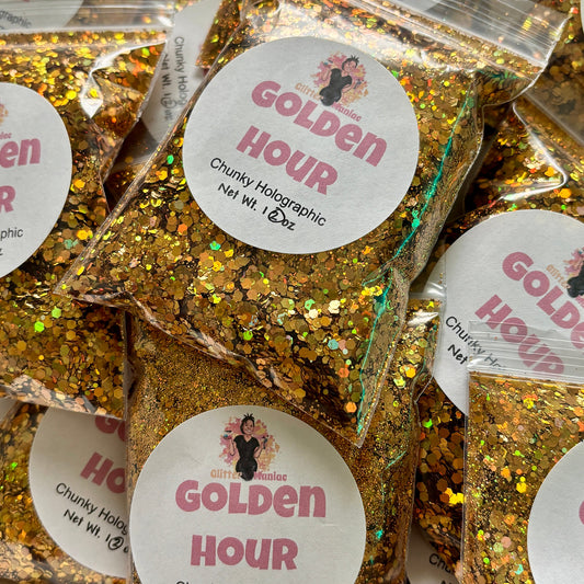Golden Hour/ Chunky Gold Holographic
