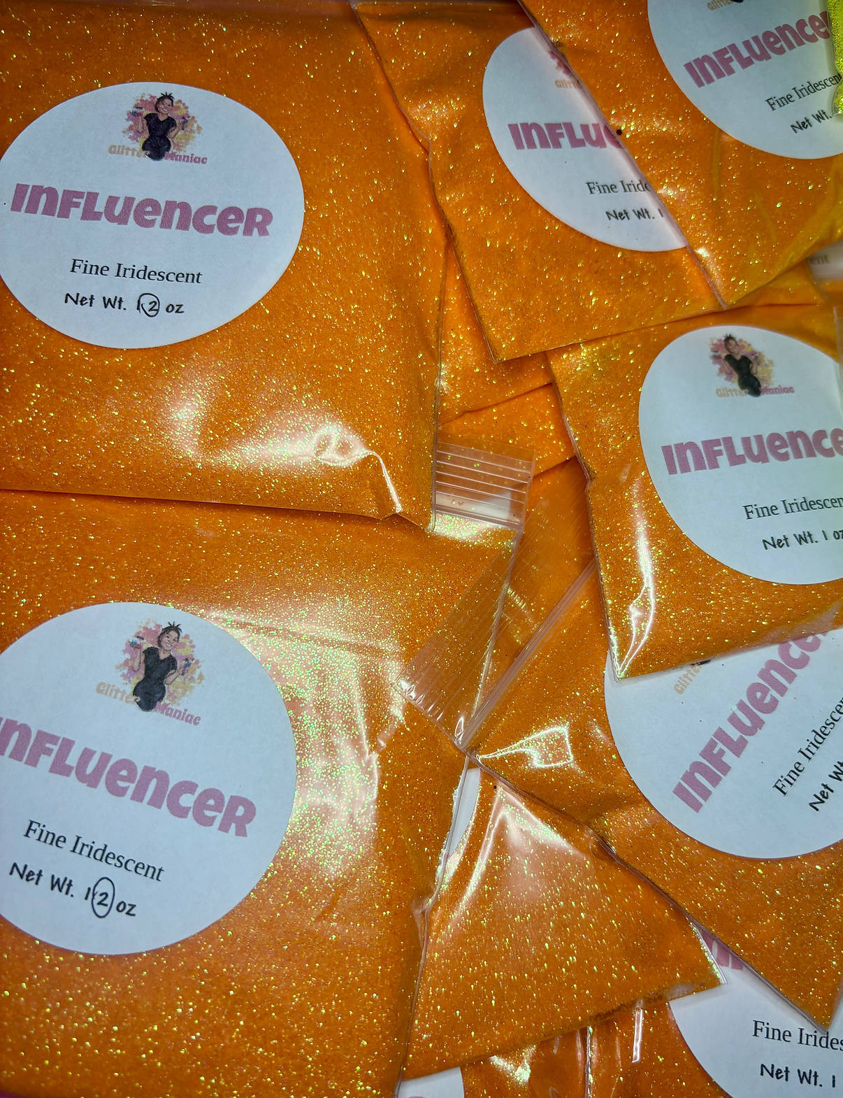 Influencer/Fine Orange Iridescent