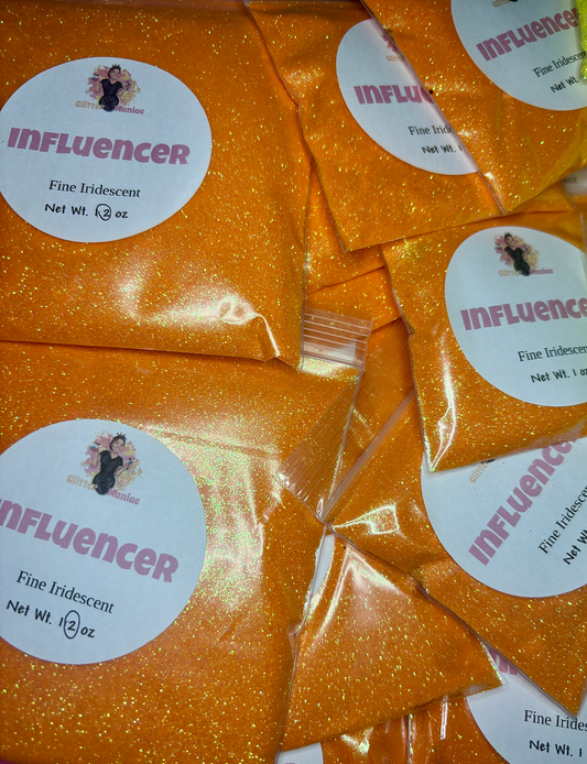 Influencer/Fine Orange Iridescent