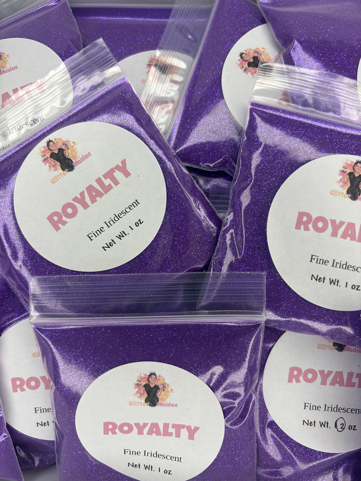 Royalty/Fine purple Iridescent