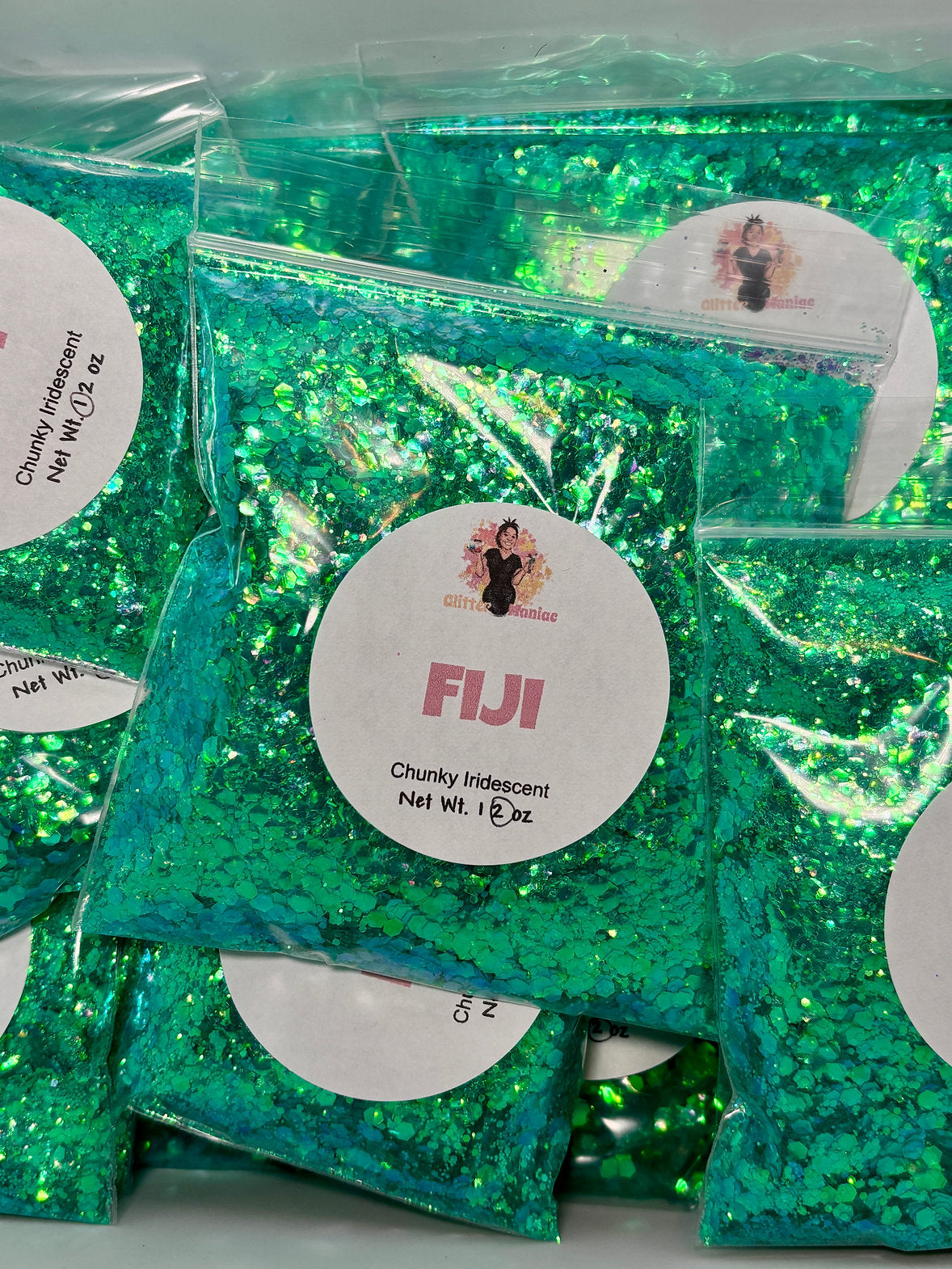 Fiji/Chunky Teal Iridescent