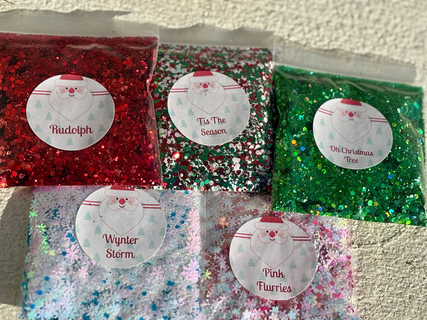 Christmas Glitter and Wraps Bundle