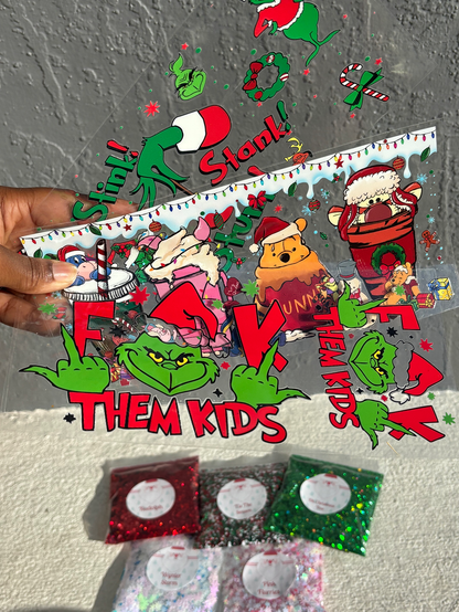 Christmas Glitter and Wraps Bundle