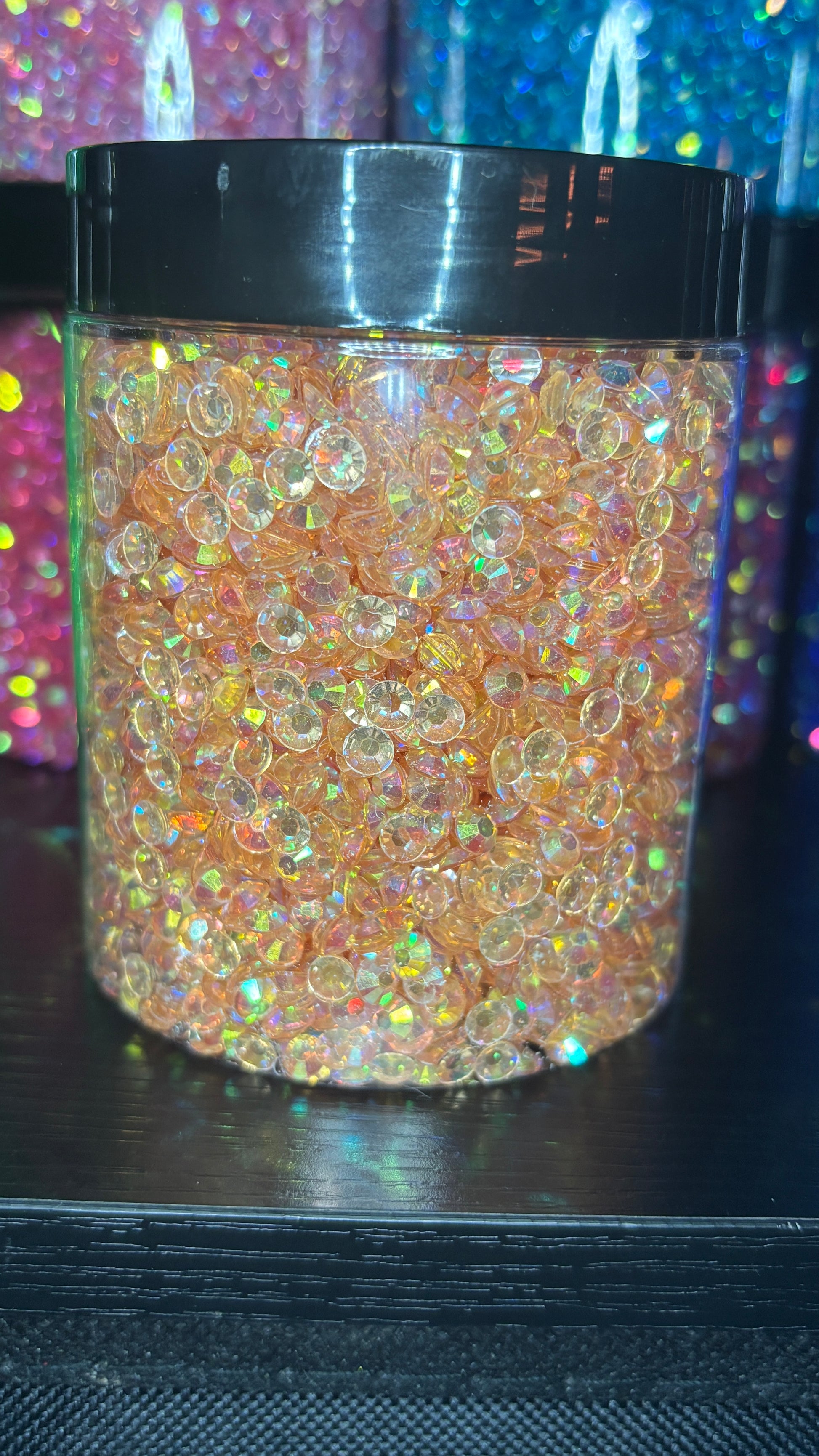 5 mm Transparent Rhinestones/Flat Back image 4