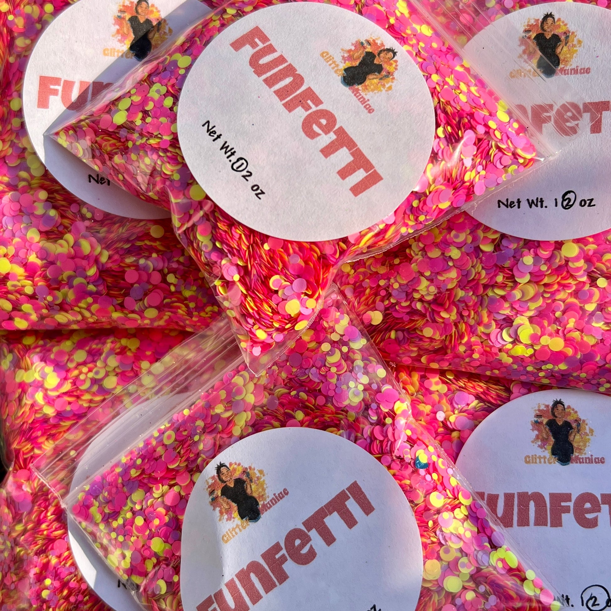 Funfetti/Matte Chunky Polyester Glitter image 0
