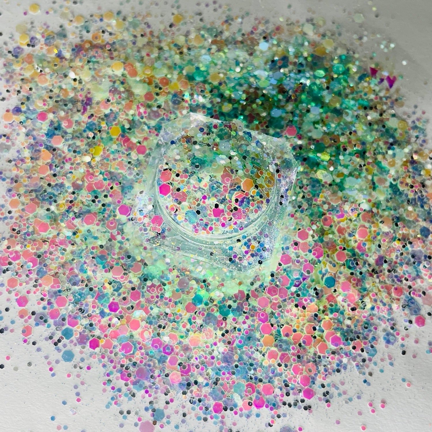 Fairy Godmother/Chunky Iridescent Glow In the Dark Glitter image 0