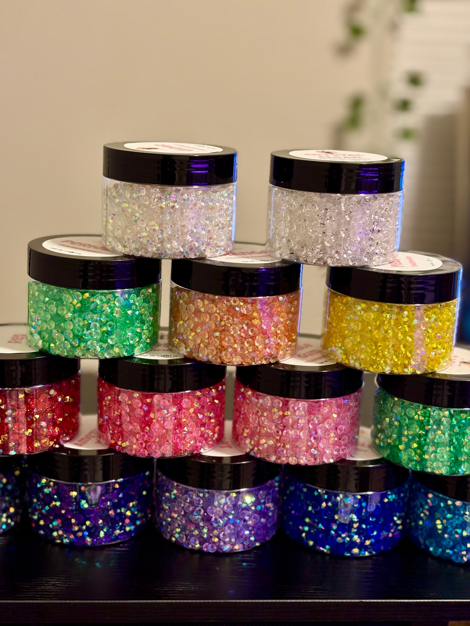 Transparent Rhinestone Box (5mm) image 2