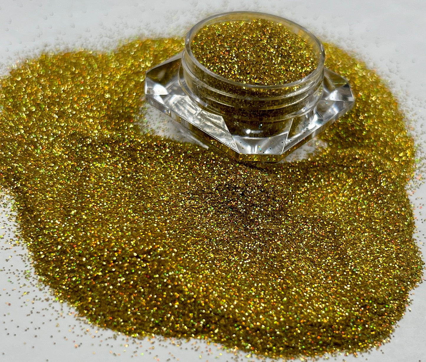 24K Gold/ Fine Gold Holographic Glitter image 1