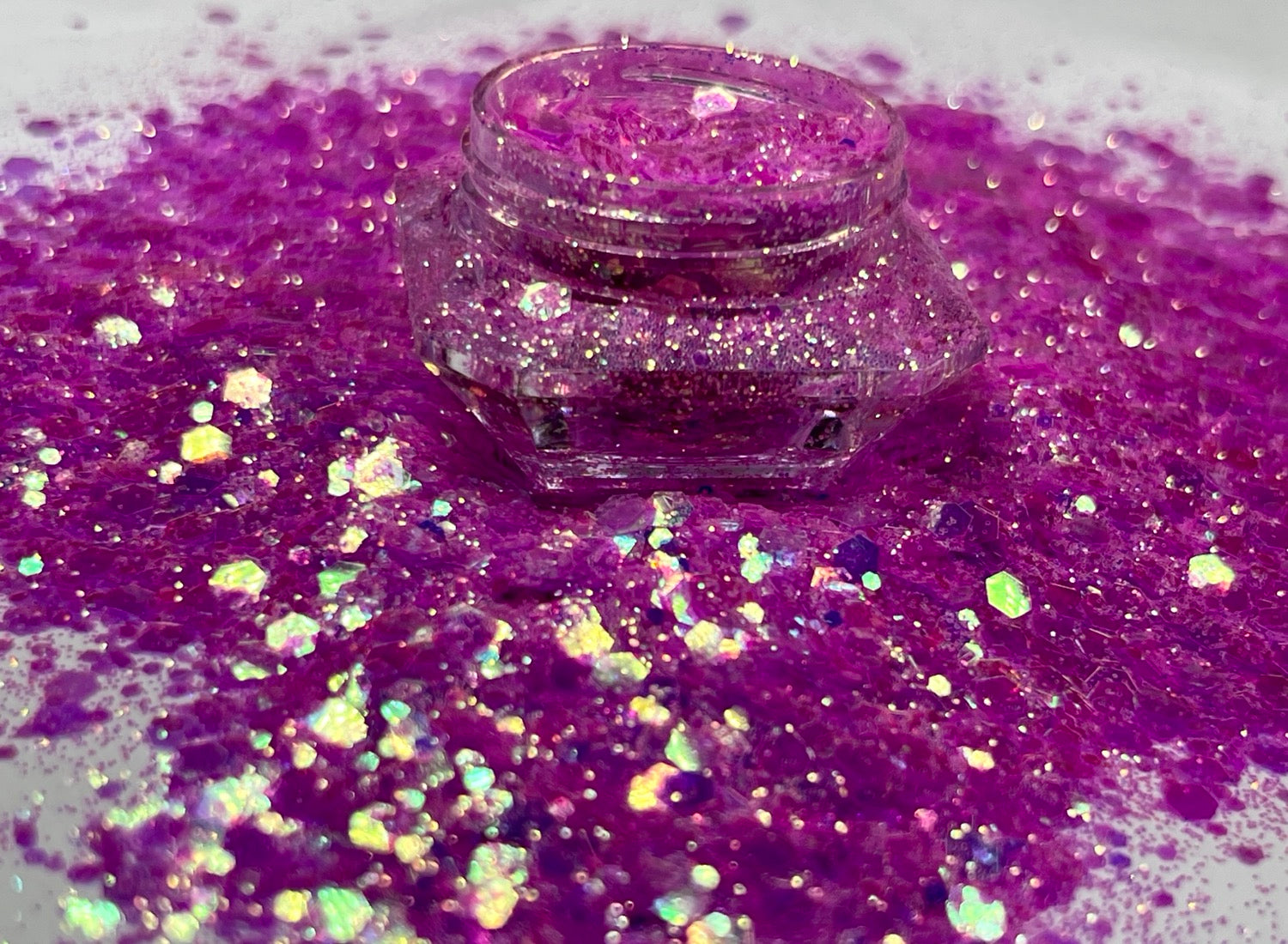 My Little Pony/Chunky Iridescent Purple Glitter image 1