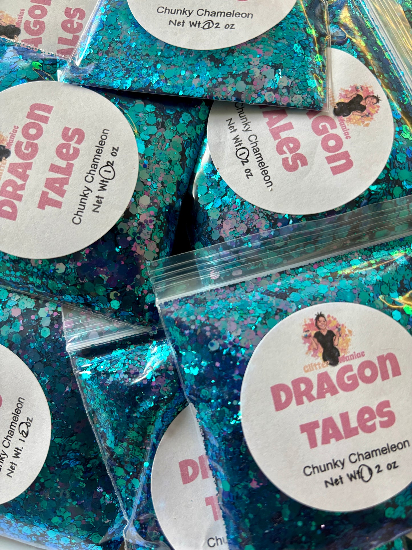 Dragon Tales/Chunky Chameleon Glitter image 0