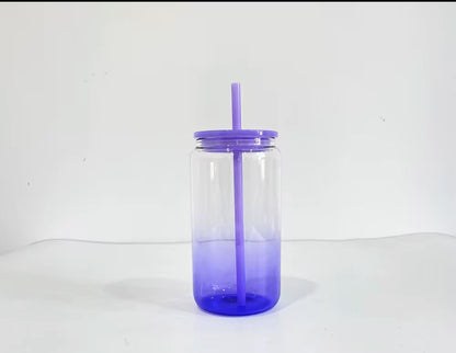 16 Oz Plastic Ombré Can image 5
