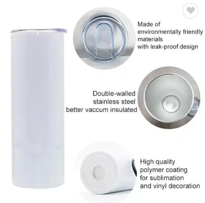 20Oz Sublimation Tumbler with Accessories  image 1