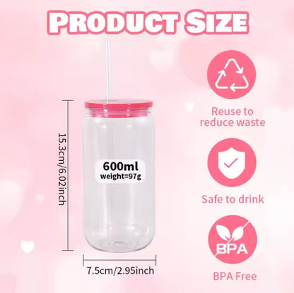 16 Oz Plastic Libby W/ Colorful Lid image 1