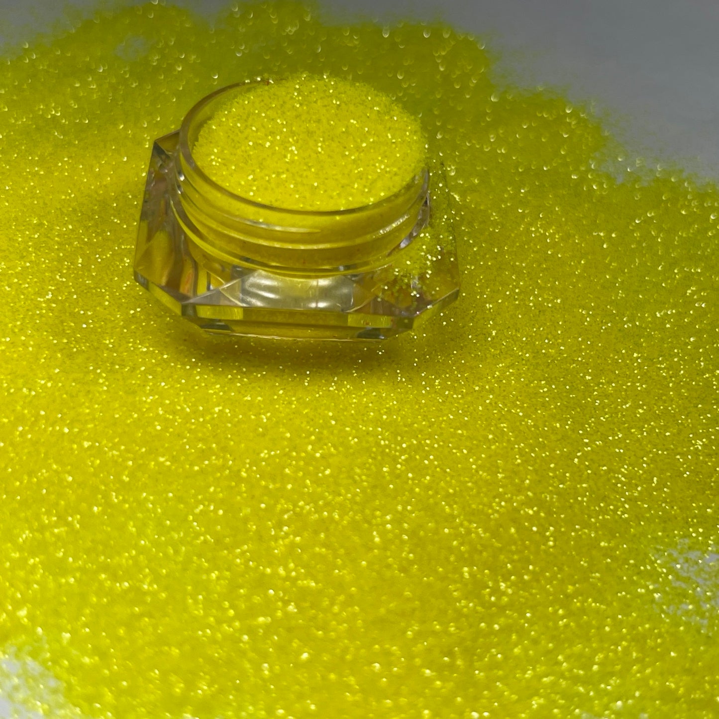 Sunny/Neon Yellow Fine Polyester Glitter image 1