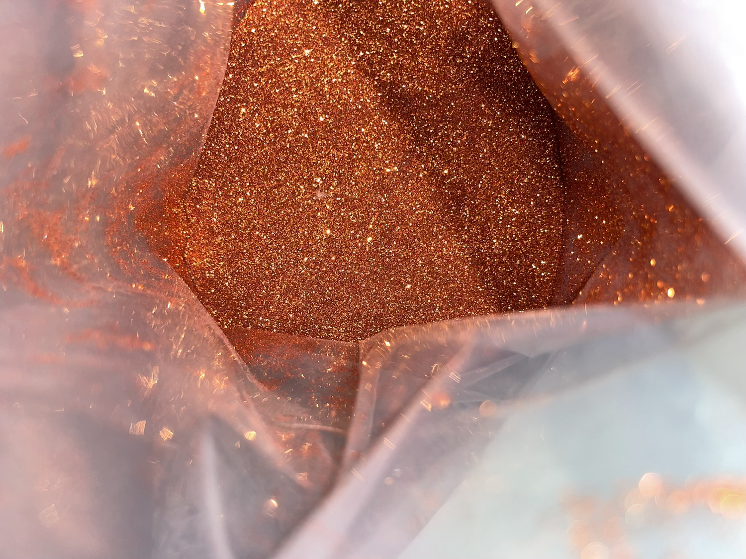 Pumpkin Spice/Brown Fine Metallic Glitter image 1
