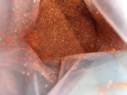 Pumpkin Spice/Brown Fine Metallic Glitter image 1